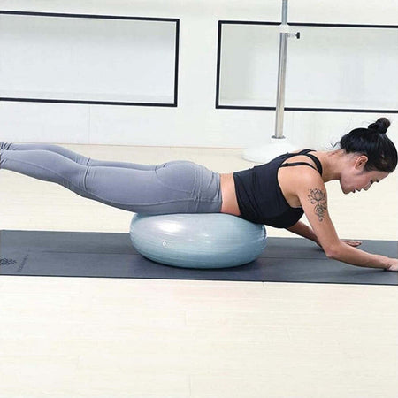 Ciambella Palla Gonfiabile Allenamento Esercizio Yoga Pilates Con Pompa Grigio Sport e Tempo Libero > Attrezzi e Abbigliamento Sportivo > Attrezzi per Esercizi Trade Shop italia - Napoli, Commerciovirtuoso.it