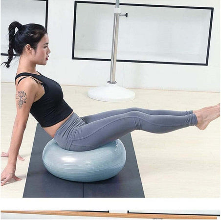 Ciambella Palla Gonfiabile Allenamento Esercizio Yoga Pilates Con Pompa Grigio Sport e Tempo Libero > Attrezzi e Abbigliamento Sportivo > Attrezzi per Esercizi Trade Shop italia - Napoli, Commerciovirtuoso.it