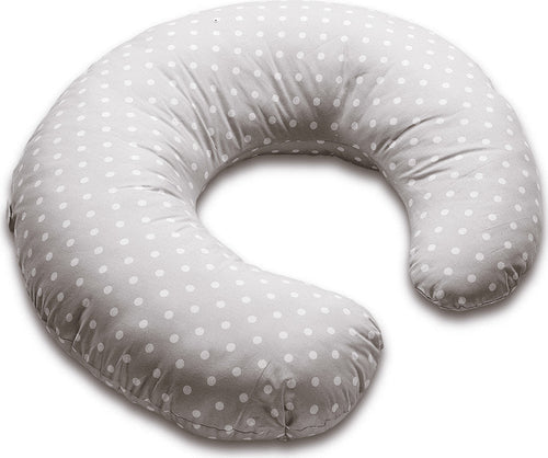 Ciambella-per-Allattamento-Italbaby-Grigia-pois-bianchi