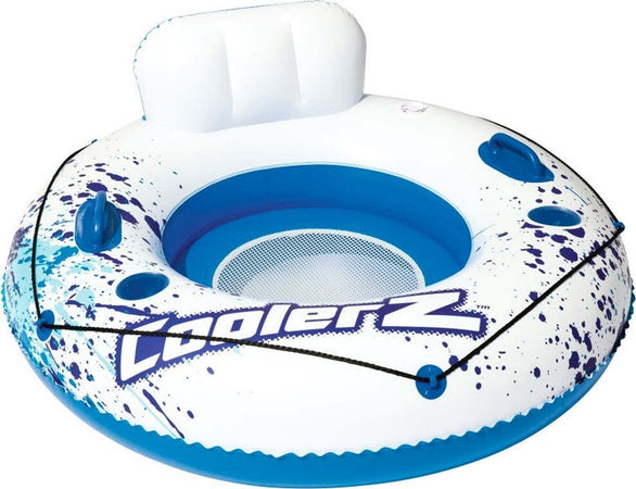 CIAMBELLA POLTRONA COOLERZ LUXURY CON SCHIENALE 119 CM BLU E BIANCO Giochi e giocattoli/Sport e giochi all'aperto/Giochi aquatici e piscine per bambini/Canotti e gonfiabili galleggianti Trade Shop italia - Napoli, Commerciovirtuoso.it