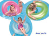 Ciambella Salvagente Gonfiabile Per Bambini Trasparente Neon Nuoto 76 Cm 36024 Giochi e giocattoli/Sport e giochi all'aperto/Giochi aquatici e piscine per bambini/Canotti e gonfiabili galleggianti Trade Shop italia - Napoli, Commerciovirtuoso.it