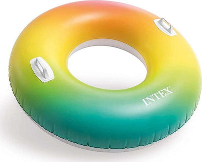 Ciambellone Gonfiabile Galleggiante Piscina Mare Arcobaleno Maniglie 122cm 58202 Giochi e giocattoli/Sport e giochi all'aperto/Giochi aquatici e piscine per bambini/Canotti e gonfiabili galleggianti Trade Shop italia - Napoli, Commerciovirtuoso.it