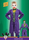 Ciao-joker Costume Bambino Originale Dc Comics Super Heroes, Colore Viola, Verde, Giallo, 11702
