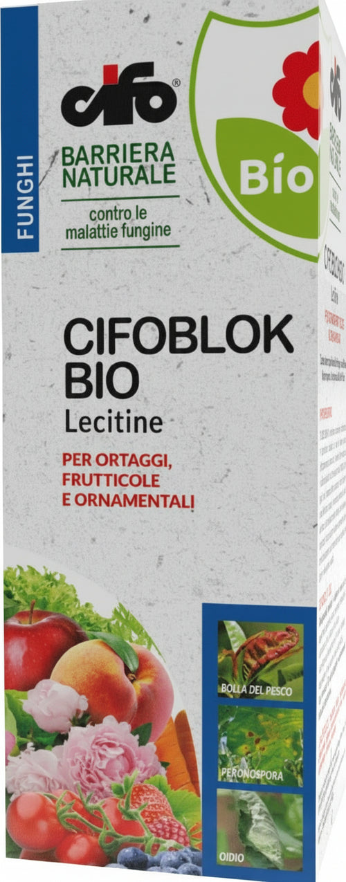 Cifo Cifoblok Bio 100g Barriera Naturale Agricoltura Biologica per Malattie Fungine Come Odio (mal Bianco), Peronospora, Alternaria E Bolla Del Pesco (ortaggi, Frutticole, Ornamentali) Giardino e giardinaggio/Giardinaggio/Fertilizzanti e concimi/Fertilizzanti multiuso Maxbest Plants - Messina, Commerciovirtuoso.it
