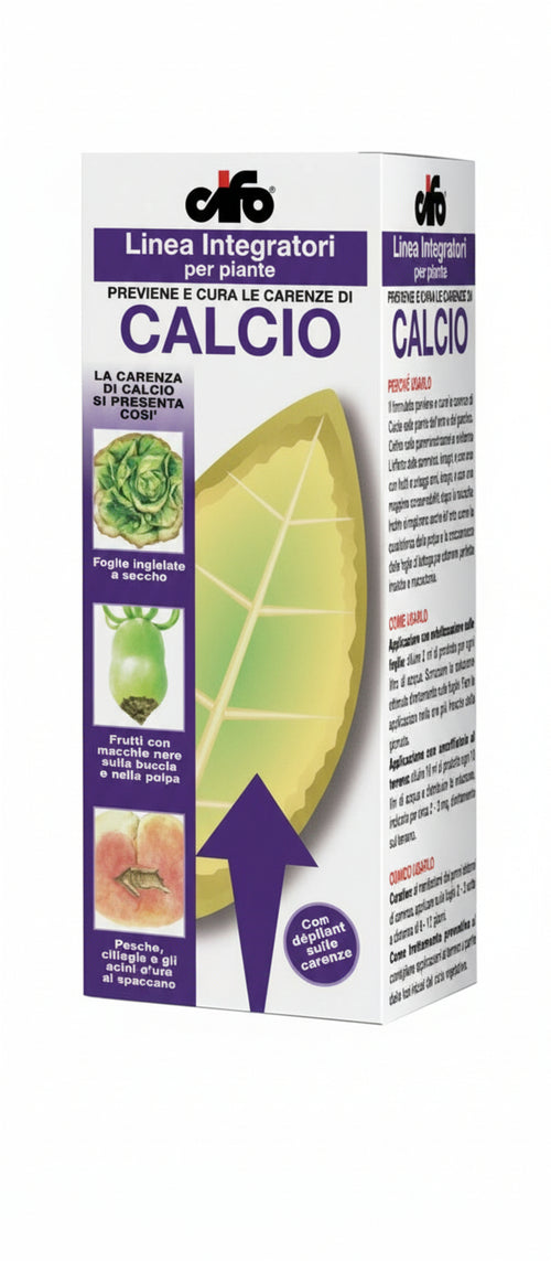 Cifo Integratore Concime Liquido 100 Ml Calcio Previene E Cura Carenza Di Calcio Frutti E Ortaggi Più Sani Giardino e giardinaggio/Giardinaggio/Fertilizzanti e concimi/Stimulatori di radici Maxbest Plants - Messina, Commerciovirtuoso.it