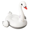 Cigno Gonfiabile Cavalcabile Gigante 196x174cm Materassino Con Maniglie Piscina 016104