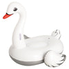 Cigno Gonfiabile Cavalcabile Gigante 196x174cm Materassino Con Maniglie Piscina 016104
