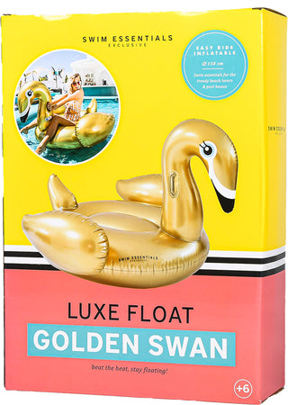 Cigno Gonfiabile Swim Essentials Dorato  XL Giochi e giocattoli/Sport e giochi all'aperto/Giochi aquatici e piscine per bambini/Giochi e giocattoli da piscina/Salvagenti La Casa Del Bebè - Napoli, Commerciovirtuoso.it