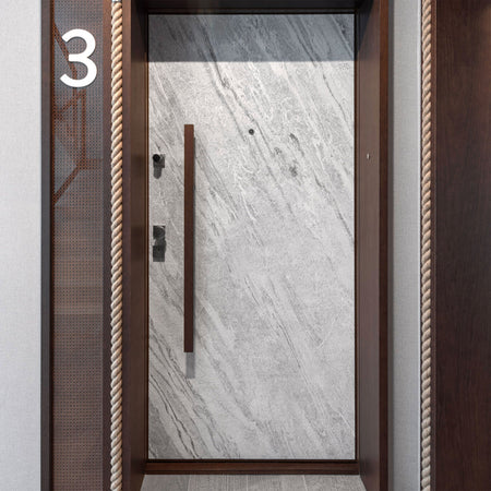 pannello rivoluzionario di Rivestimento interno-esterno in VERA PIETRA flessibile 280x122x0,3cm CILIAN Eternal Parquet