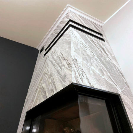 pannello rivoluzionario di Rivestimento interno-esterno in VERA PIETRA flessibile 61x122x0,3cm CILIAN - Eternal Parquet