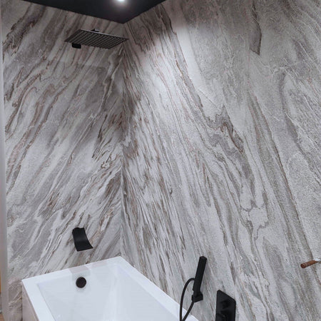 pannello rivoluzionario di Rivestimento interno-esterno in VERA PIETRA flessibile 61x122x0,3cm CILIAN - Eternal Parquet