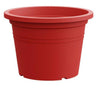Vaso tondo in plastica Cilindro Basic colorato per giardino piante e fiori