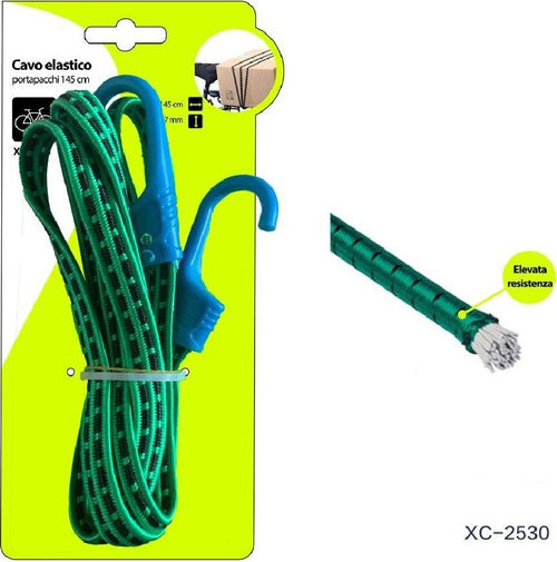 Cinghia Cavo Elastico Portapacchi 145cm Per Bici Moto Elevata Resistenza Xc-2530 Sport e Tempo Libero > Ciclismo > Sport Trade Shop italia - Napoli, Commerciovirtuoso.it