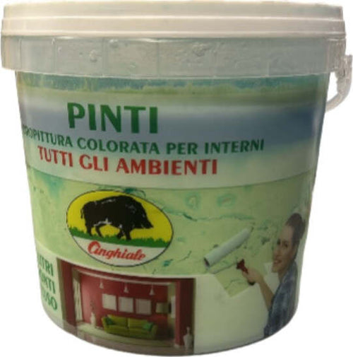 CINGHIALE---IDROPITTURA-PRONTA-COLORATA-4L-VERDE-ZEN