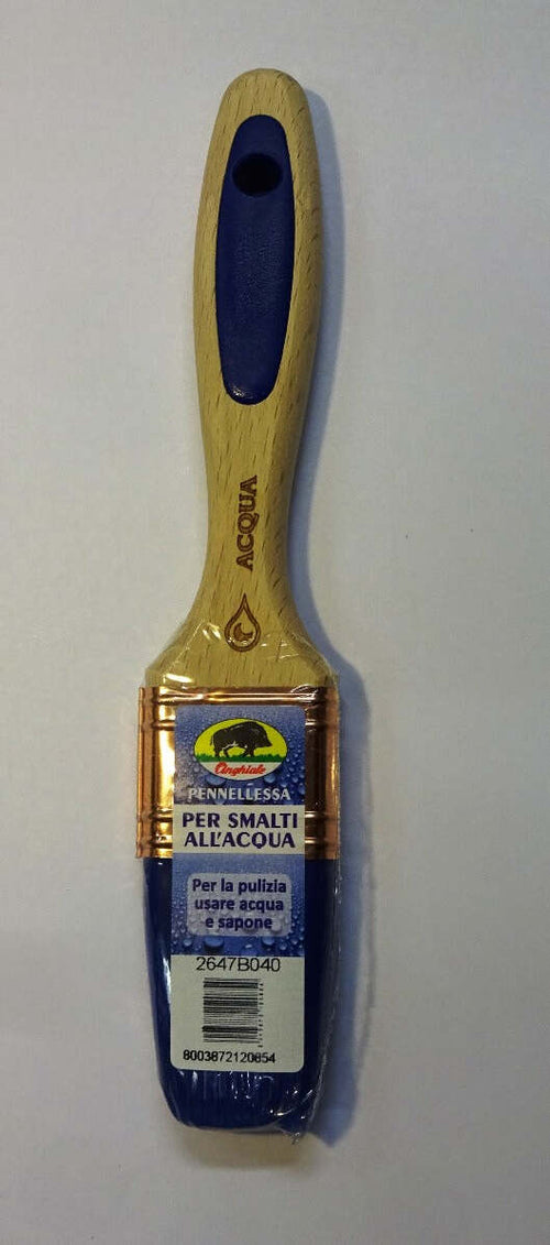 CINGHIALE---PENNELLO-PER-SMALTI-ALL'ACQUA-MANICO-IN-LEGNO-E-GOMMA-MIS.-40