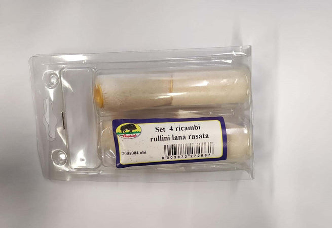 CINGHIALE---RICAMBIO-RULLINO-LANA-RASATA-4-PEZZI-5CM