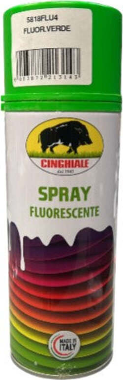 CINGHIALE---SMALTO-SPRAY-SPECIALE-VERDE-FLUO-400ML
