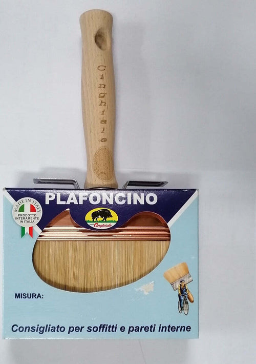 CINGHIALE--PLAFONCINO-PER-SOFFITTI-E-PARETI-INTERNE-CM-100x30-MANICO-LEGNO