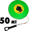 Cinta 50 Mt Rotella Metrica Rullina Metro A Nastro Fettuccia Avvolgibile Bobina Fai da te/Utensili elettrici e a mano/Strumenti di misura e layout/Bobine di nastro Trade Shop italia - Napoli, Commerciovirtuoso.it
