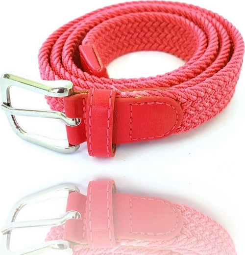 Cinta Cintura Donna Intrecciata Rossa 111 Glamour Fashion Alla Moda Moda/Donna/Accessori/Cinture Trade Shop italia - Napoli, Commerciovirtuoso.it