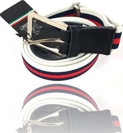 Cinta Cintura Uomo Donna Unounouno Elastica Essuto Pelle Glamour Fashion Moda/Uomo/Accessori/Cinture Trade Shop italia - Napoli, Commerciovirtuoso.it