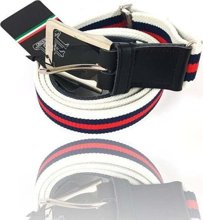 Cinta-Cintura-Uomo-Donna-Unounouno-Elastica-Essuto-Pelle-Glamour-Fashion