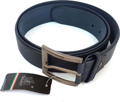 Cinta Cintura Uomo Pelle Blu A-514 Elegante Glamour Fashion Alla Moda Moda/Uomo/Accessori/Cinture Trade Shop italia - Napoli, Commerciovirtuoso.it