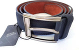 Cinta Cintura Uomo Pelle Blu M1291 Elegante Glamour Fashion Alla Moda Moda/Uomo/Accessori/Cinture Trade Shop italia - Napoli, Commerciovirtuoso.it