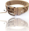 Cinta-Cintura-Uomo-Pelle-Tessuto-Beige-Nd-865-Elegante-Glamour-Fashion