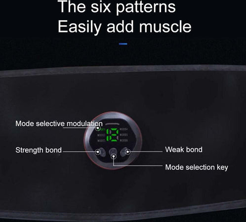 Cintura Addominale Allenamento 6 Modalit? Trainer Elettrico Dimagrante Massaggio Sport e tempo libero/Fitness e palestra/Yoga/Abbigliamento/Donna/Cinture Trade Shop italia - Napoli, Commerciovirtuoso.it