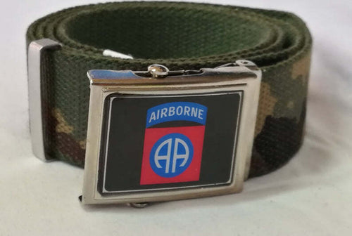 Cintura Airborne Vari Colori Cinta in Canapa Con Fibbia Metallica Completa Di Stemma Moda/Uomo/Abbigliamento/Abbigliamento sportivo/Cinture Il Distintivo - Pesaro, Commerciovirtuoso.it