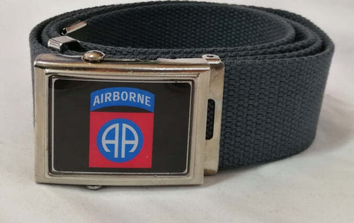 Cintura Airborne Vari Colori Cinta in Canapa Con Fibbia Metallica Completa Di Stemma Moda/Uomo/Abbigliamento/Abbigliamento sportivo/Cinture Il Distintivo - Pesaro, Commerciovirtuoso.it