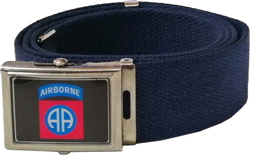 Cintura Airborne Vari Colori Cinta in Canapa Con Fibbia Metallica Completa Di Stemma Moda/Uomo/Abbigliamento/Abbigliamento sportivo/Cinture Il Distintivo - Pesaro, Commerciovirtuoso.it