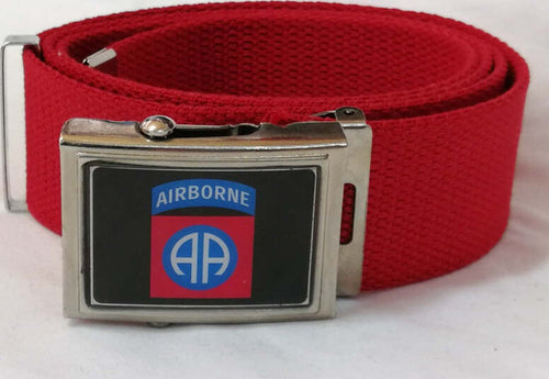 Cintura Airborne Vari Colori Cinta in Canapa Con Fibbia Metallica Completa Di Stemma Moda/Uomo/Abbigliamento/Abbigliamento sportivo/Cinture Il Distintivo - Pesaro, Commerciovirtuoso.it