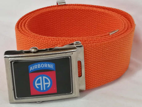 Cintura Airborne Vari Colori Cinta in Canapa Con Fibbia Metallica Completa Di Stemma Moda/Uomo/Abbigliamento/Abbigliamento sportivo/Cinture Il Distintivo - Pesaro, Commerciovirtuoso.it