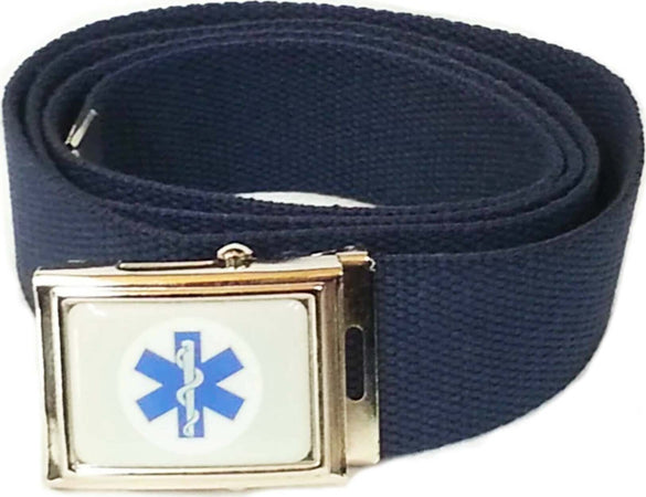 Cintura Canapa Soccorso Sanitario Croce Esculapio Asclepio Cintura Simbolo Internazionale Del Soccorso Moda/Abbigliamento specifico/Abbigliamento da lavoro e divise/Uniformi e camici sanitari/Accessori Il Distintivo - Pesaro, Commerciovirtuoso.it
