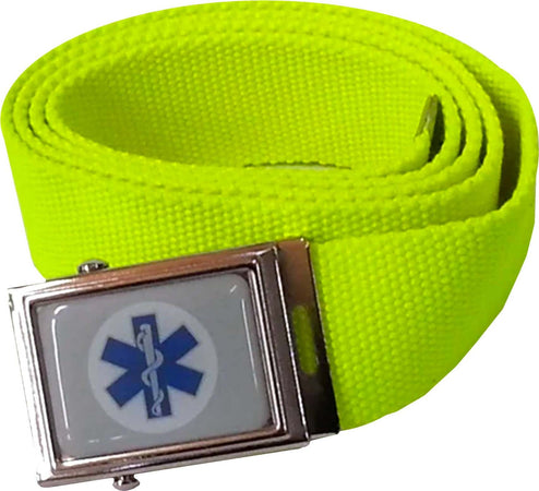 Cintura Canapa Soccorso Sanitario Croce Esculapio Asclepio Cintura Simbolo Internazionale Del Soccorso Moda/Abbigliamento specifico/Abbigliamento da lavoro e divise/Uniformi e camici sanitari/Accessori Il Distintivo - Pesaro, Commerciovirtuoso.it