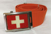 Cintura Croce Bianca Bandiera Svizzera Vari Colori Cinta In Canapa Con Fibbia Metallica Moda/Uomo/Abbigliamento/Abbigliamento sportivo/Cinture Il Distintivo - Pesaro, Commerciovirtuoso.it