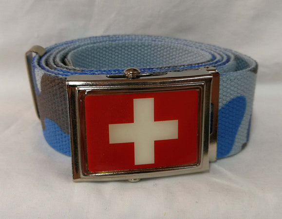 Cintura Croce Bianca Bandiera Svizzera Vari Colori Cinta In Canapa Con Fibbia Metallica Moda/Uomo/Abbigliamento/Abbigliamento sportivo/Cinture Il Distintivo - Pesaro, Commerciovirtuoso.it