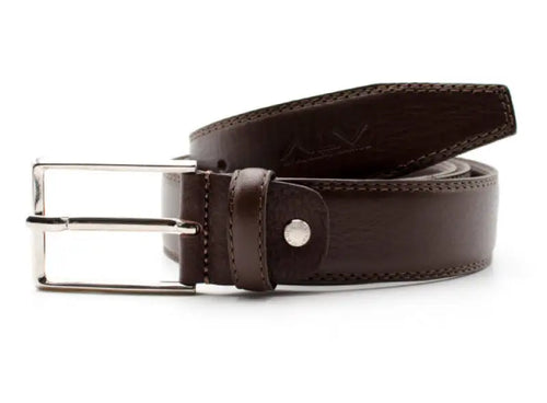 CINTURA DA UOMO H35 ALV Cinture - Nero / 105 - cinture in pelle