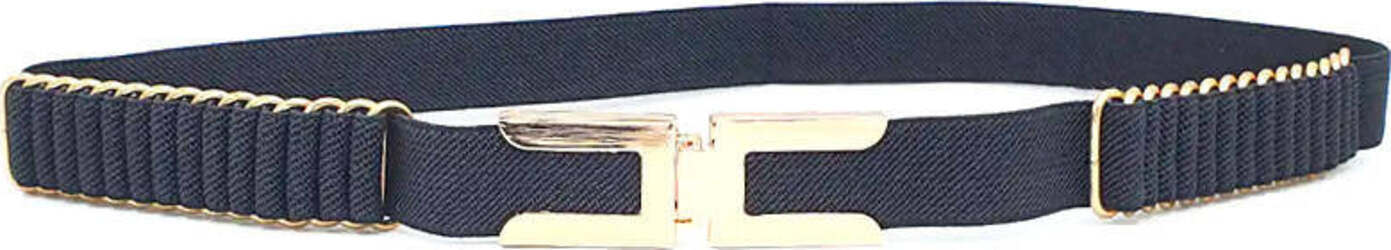 Cintura Elastica Donna in Ecopelle Cintura Con Chiusura Frontale in Zamak Nickel Free Cintura Sottile Con Dettaglio Chiusura Davanti Moda/Donna/Accessori/Cinture Leclaf - Napoli, Commerciovirtuoso.it