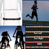 CINTURA INDICATORE DIREZIONE LAMPAGGIANTI PER BICI SOS A LED RICARICABILE 1200mA Sport e tempo libero/Attività ricreative all'aperto/Ciclismo/Luci e riflettori/Fanalini posteriori Trade Shop italia - Napoli, Commerciovirtuoso.it