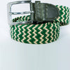 Cintura Uomo Donna Intrecciata Verde Beige Corda Cinta Tessuto Fibbia In Metallo Moda/Uomo/Accessori/Cinture Trade Shop italia - Napoli, Commerciovirtuoso.it