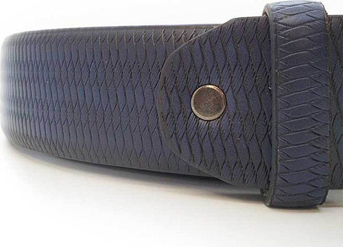 Cintura Uomo Effetto Maglia Foderata in Pelle Nera O Blu per Uomo Con Fibbia in Metallo E Circonferenza Regolabile CLFC1800681 Moda/Uomo/Accessori/Cinture You Store - Messina, Commerciovirtuoso.it