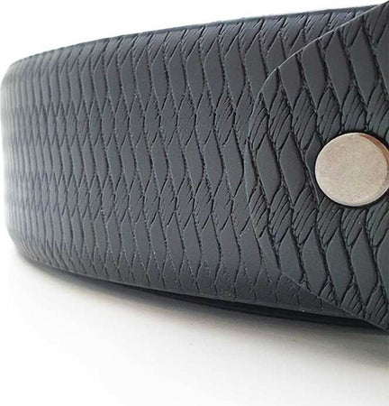 Cintura Uomo Effetto Maglia Foderata in Pelle Nera O Blu per Uomo Con Fibbia in Metallo E Circonferenza Regolabile CLFC1800681 Moda/Uomo/Accessori/Cinture You Store - Messina, Commerciovirtuoso.it