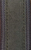Cintura uomo Orciani - Amalfi in suede e nylon - Loden/antracite