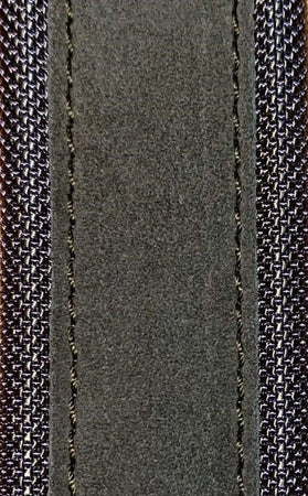 Cintura uomo Orciani - Amalfi in suede e nylon - Loden/antracite