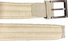 Cintura uomo - Orciani - Elast e suede - Avorio