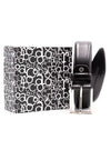 Cintura Uomo Roccobarocco rbrcu5003-01 - Nero / 95 - cinture in pelle