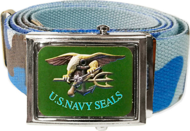 Cintura US. Navy Seals Cinta in Canapa Con Fibbia Metallica Completa Di Stemma Sport e tempo libero/Fan Shop/Abbigliamento/Accessori/Cinture Il Distintivo - Pesaro, Commerciovirtuoso.it